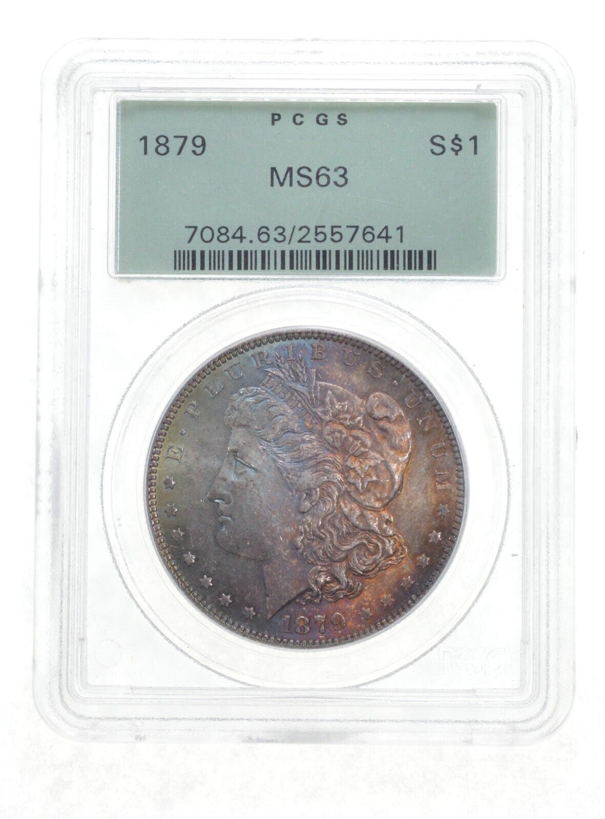 1879年 モルガン銀貨 PCGS MS-63 1879年 $1 PCGS MS 63 モルガン