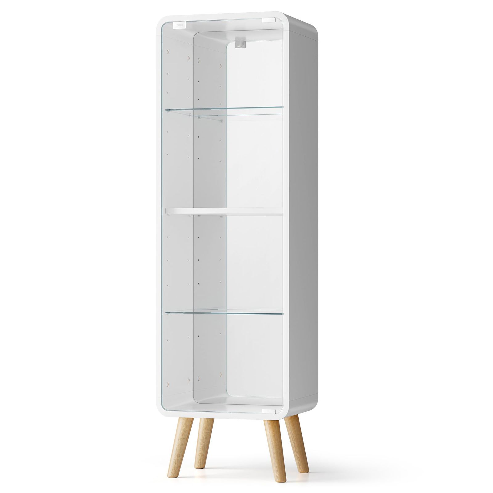 値下げ！11月5日まで！木製 ガラス扉 スライド本棚 ニトリ 値下げ可能