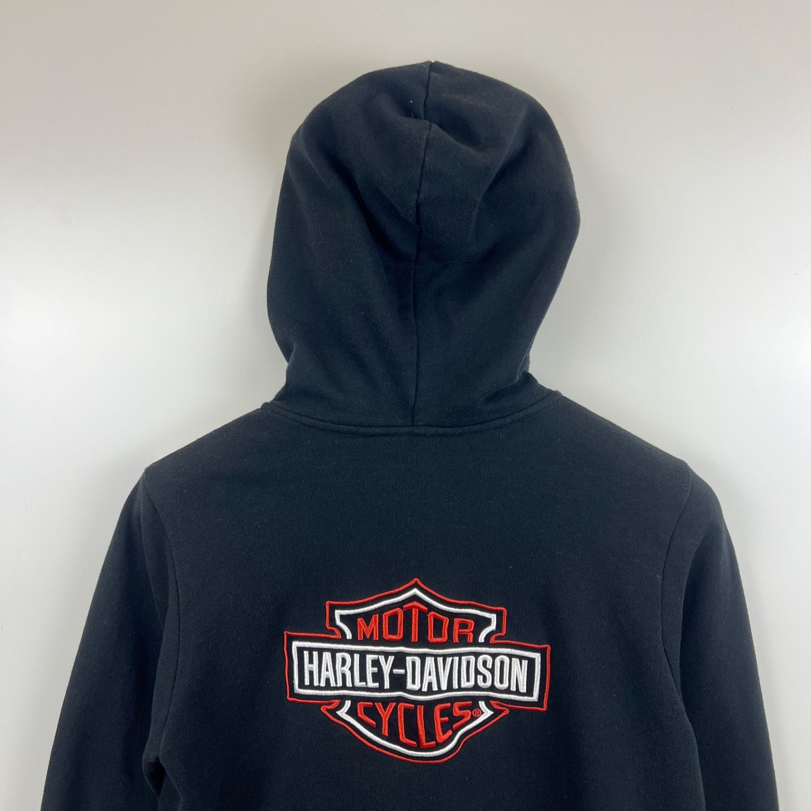HARLEY DAVIDSON 2021 back logo zip hoodie M ハーレーダビッドソン 