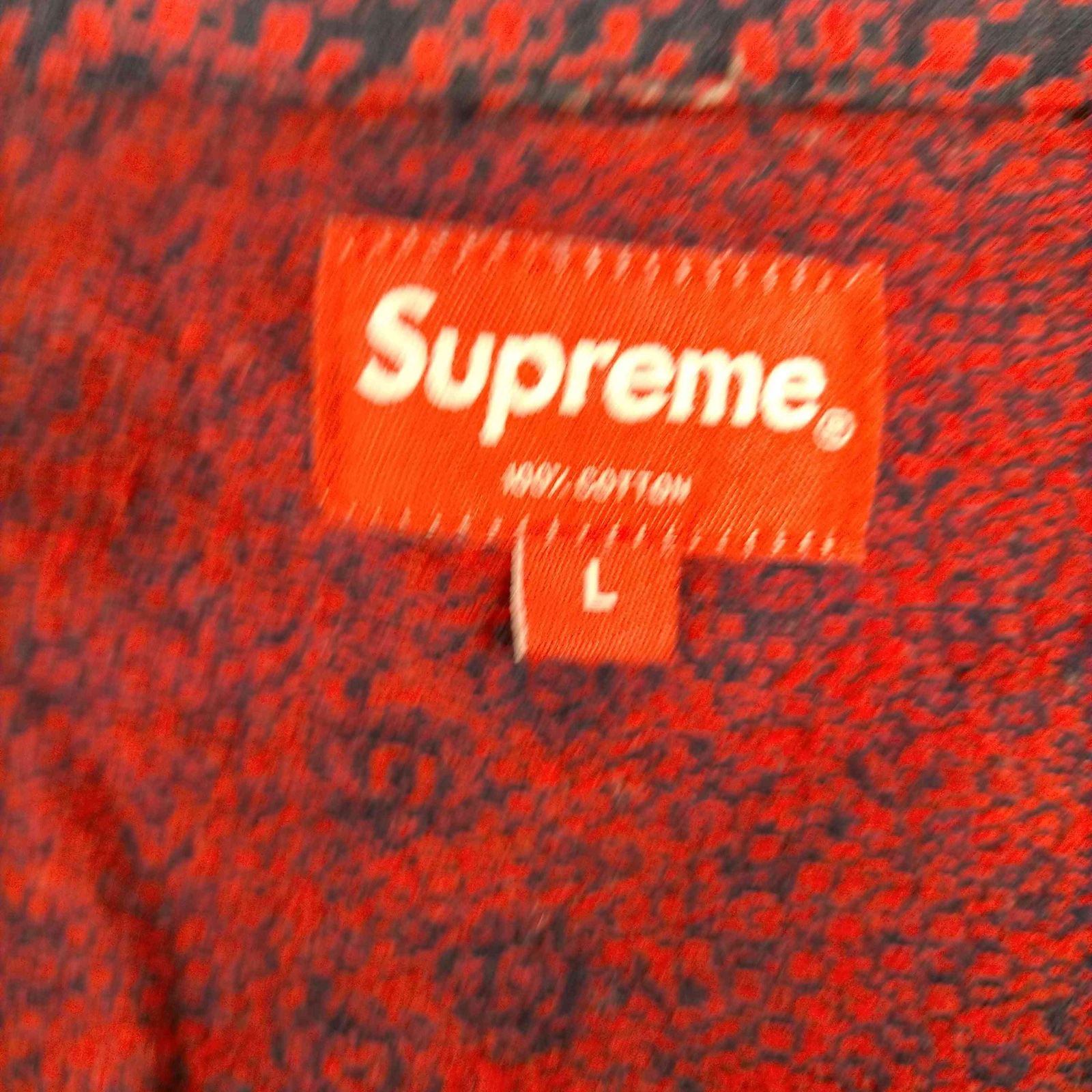 シュプリーム Supreme 18AW Floral Jacquard Zip L/S Polo メンズ 