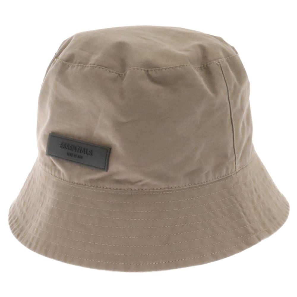FOG Essentials (エフオージー エッセンシャルズ) BUCKET HAT ロゴパッチ バケットハット 帽子 ブラック