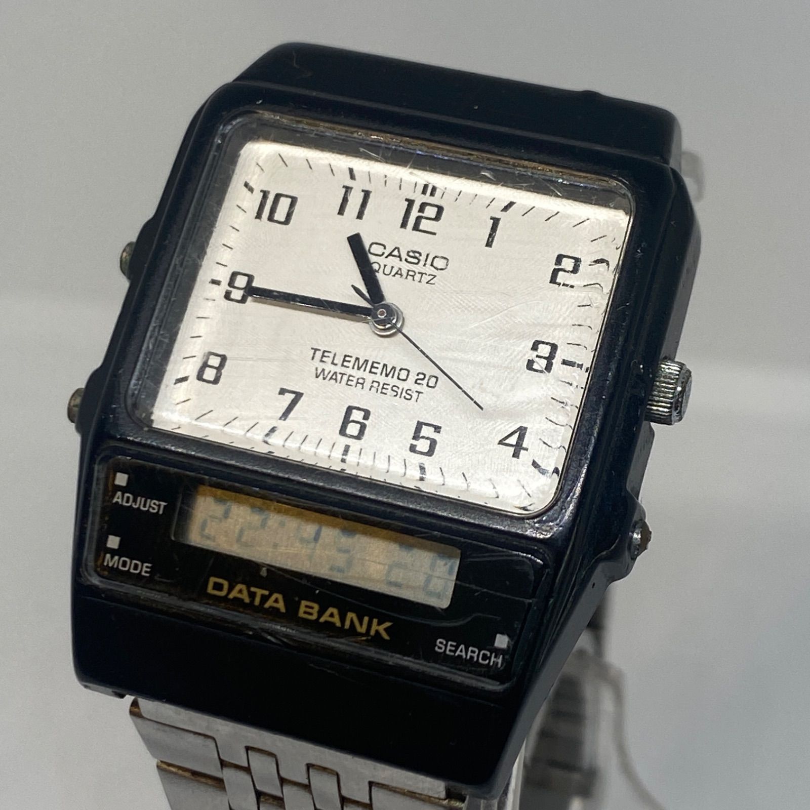 CASIO カシオ AB-10W 腕時計 アナデジ メンズ - メルカリ