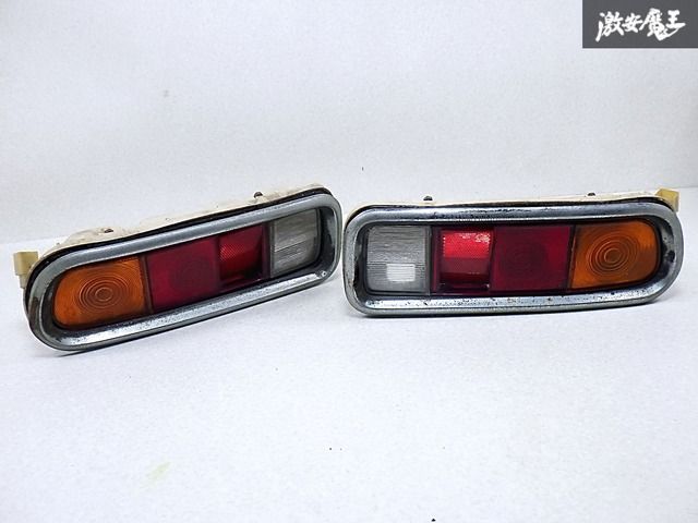 ホンダ 純正 N360 Z ゼット SA 後期 ハロゲン テールライト レンズ 左右セット STANLEY 043-5002 旧車 Z360 P-2