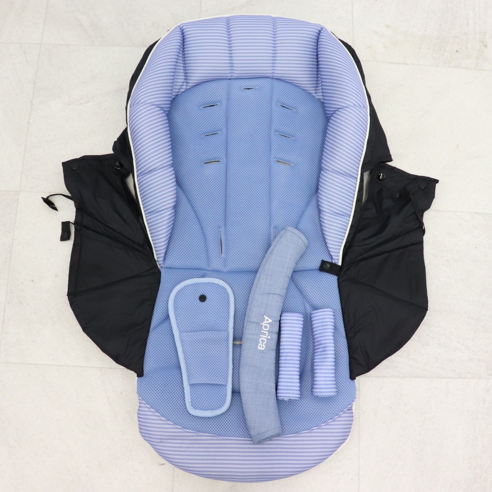 美品】Aprica アップリカ ラクーナシリーズ ベビーカー シートカバー 