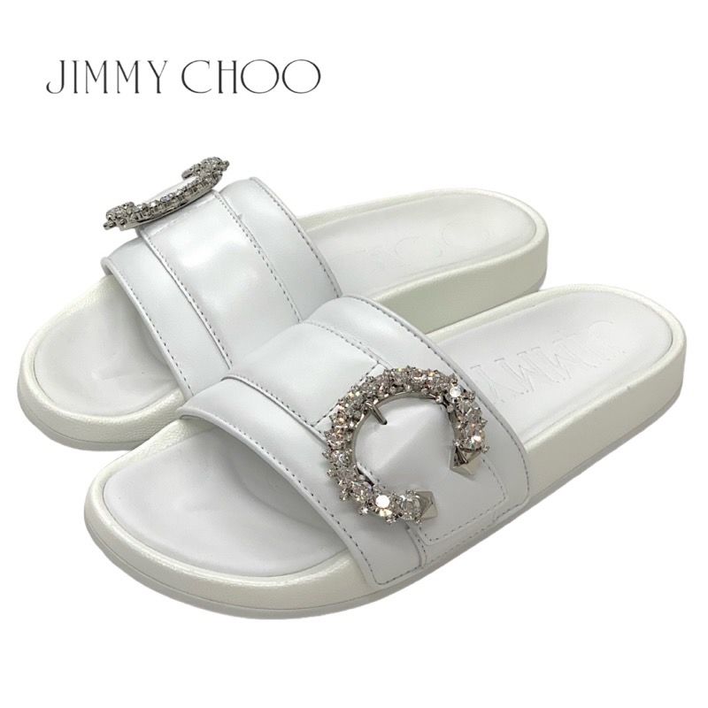ジミーチュウ JIMMY CHOO FALLON サンダル 靴 シューズ レザー 