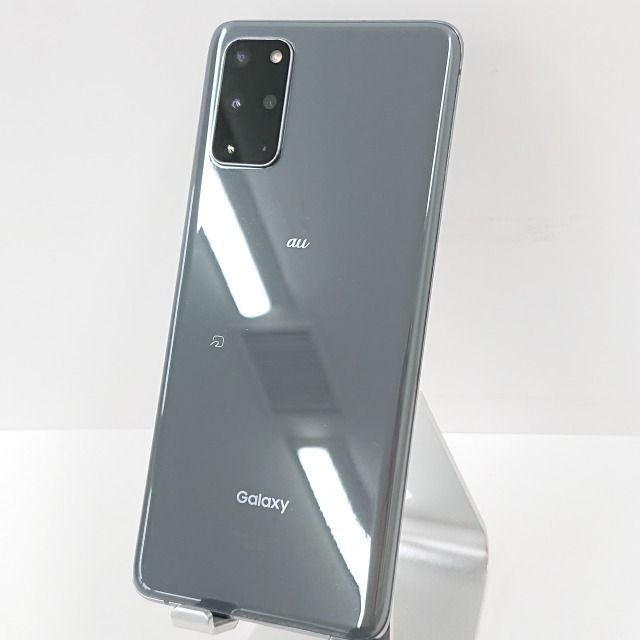 Galaxy S20+ 5G SCG02 コスミックグレー au n09520 【ジャンク・訳アリ 