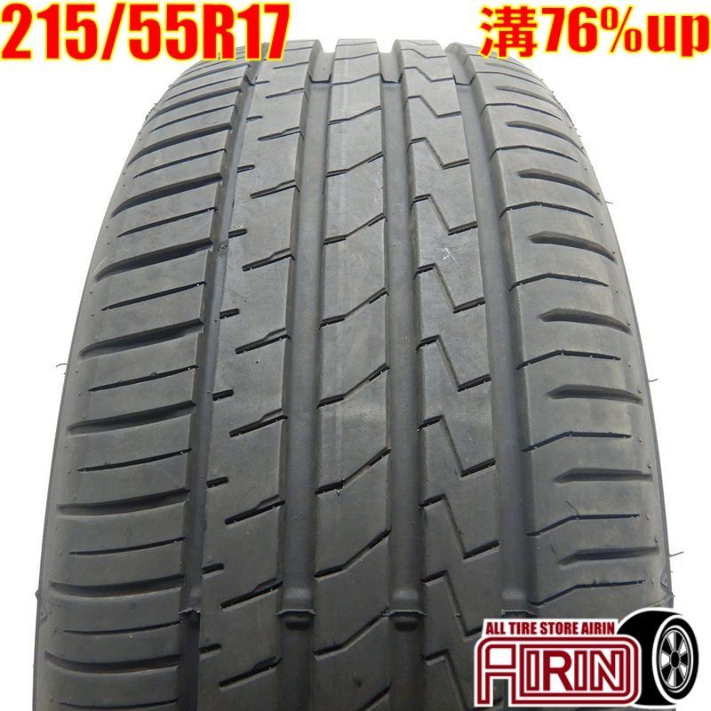 中古 215/55R17 FALKEN ZIEX ZE310R ECORUN 1本 ノーマルタイヤ