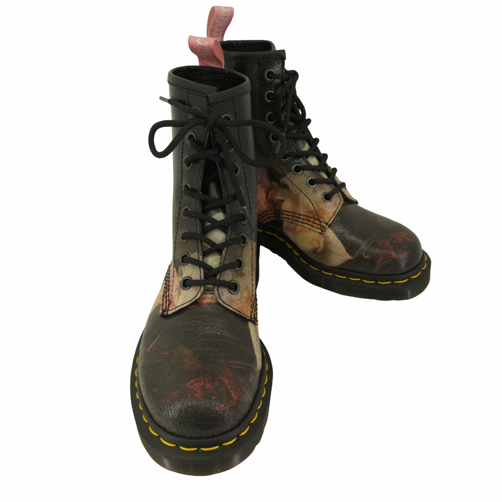 ドクターマーチン Dr.Martens 18AW NEW ORDER 1460 POWER CORRUPTION&LIES 権力の美学 ROSE  CRISTAL SUEDE レディース EUR：36