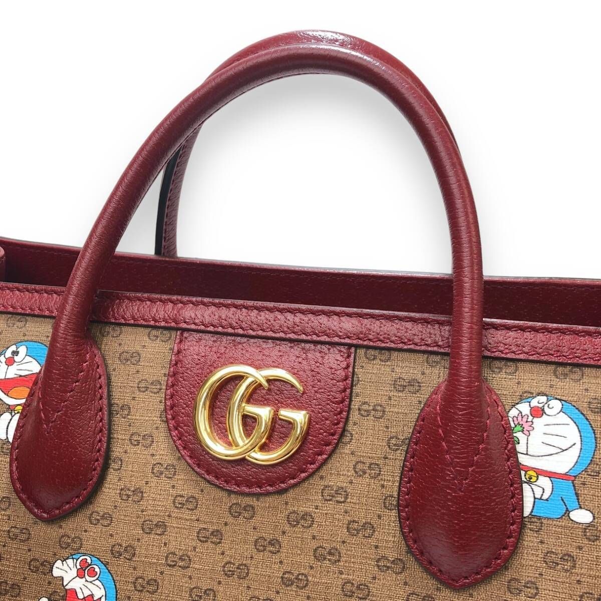 GUCCI グッチ ドラえもん GGマーモント 2way トートバッグ 653952  