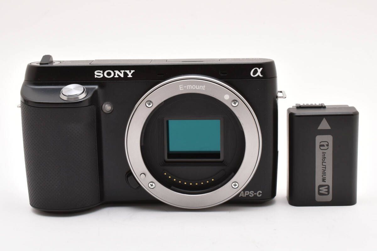 □ジャンク□ソニー SONY NEX-F3 ブラック ボディ #6567 1円~ジャンク