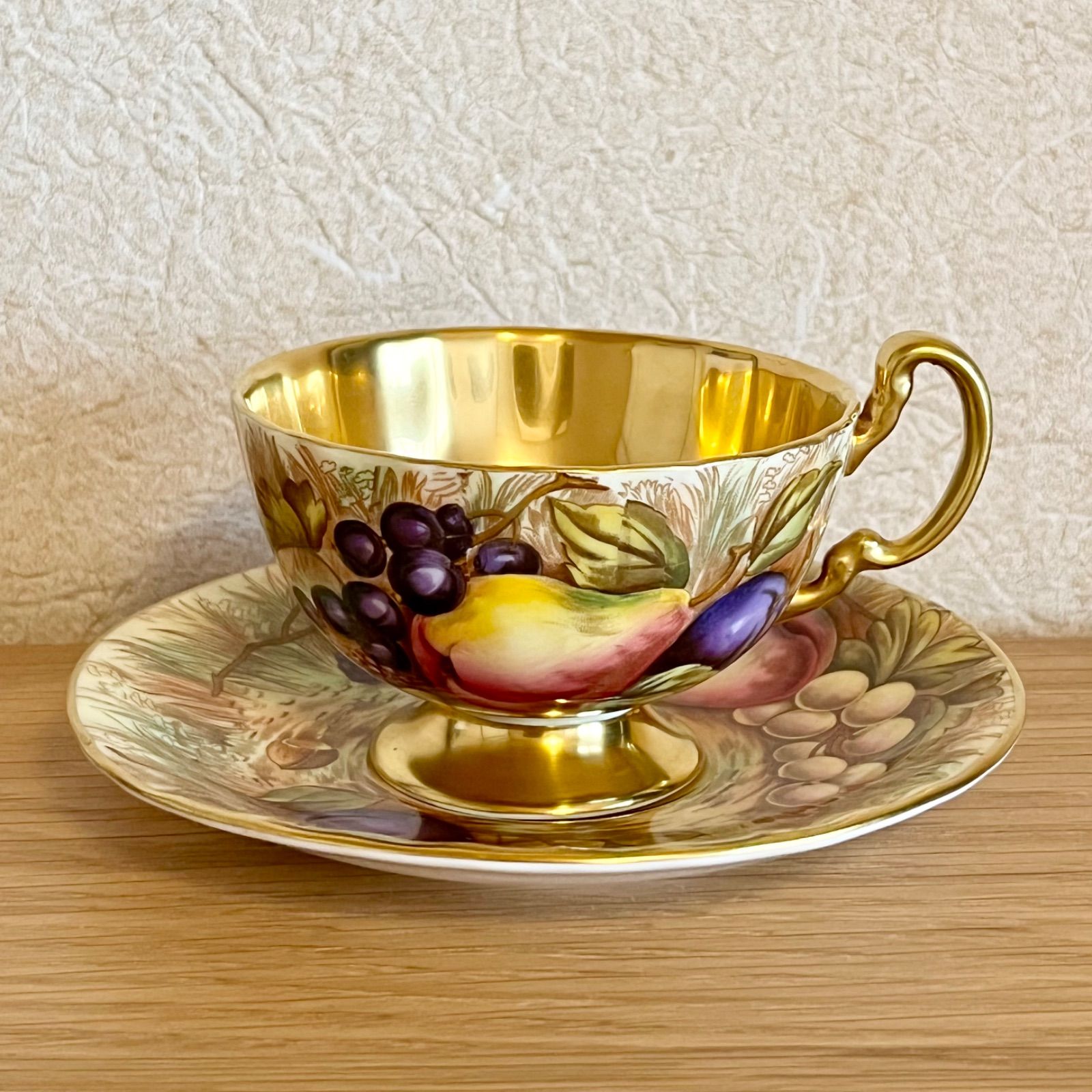 Aynsley Orchard Gold オーチャードゴールド カップ&ソーサー-