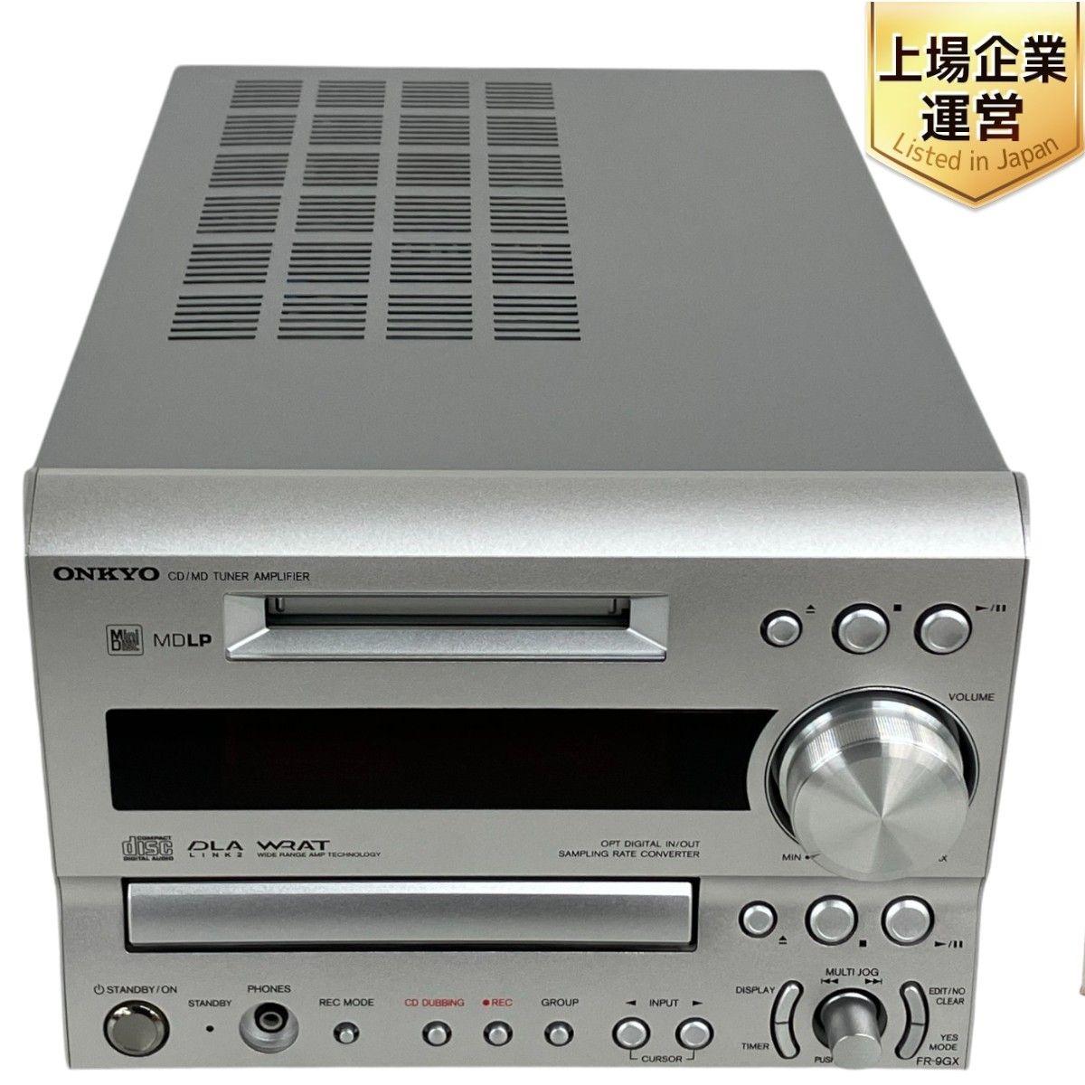 ONKYO オンキョー FR-9GX D-S9GX CD/MDチューナーアンプ コンポ ジャンク K9396223 - メルカリ