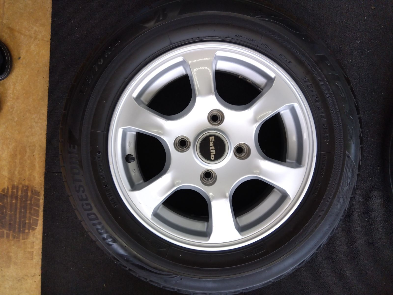BRIDGESTONE 14インチ　タイヤ ホイール4本セット ブリザック VRX2 【2024年製】ブリヂストン 155/65R14 新品4本