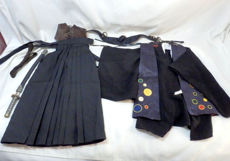 ボークス スーパードルフィー SDGr男の子 !)[ウィ服靴刀] 伊達政宗 デフォルト衣装・ウィッグ・靴・刀 HTD神戸・アフタ 96