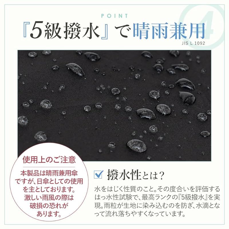 ヴィータフェリーチェ 2段折りショート傘