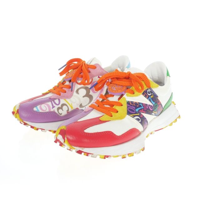 ニューバランス NEW BALANCE × Frank Muller ローカットスニーカー 靴 US7.5 25.5cm マルチカラー MS327FMB