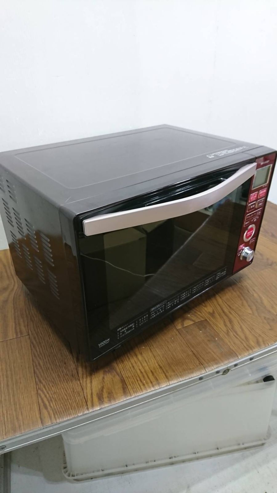 ● 良品 SHARP 過熱水蒸気オーブンレンジ RE-T800-R 2015年製 ○ 良品 SHARP 過熱水蒸気オーブンレンジ RE-T800-R 2015年製