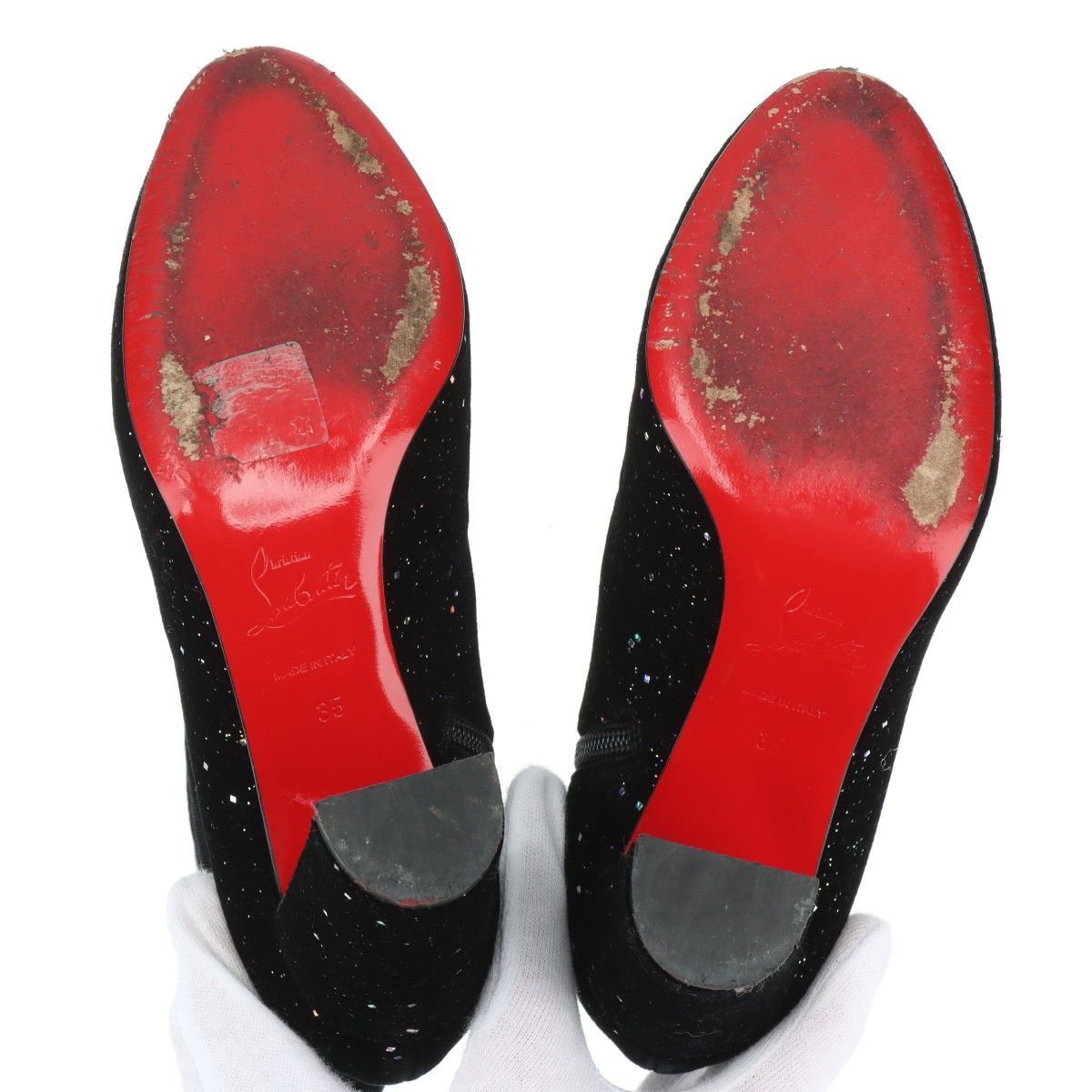 Christian Louboutin クリスチャンルブタン MOULAMAX 85 VELVET