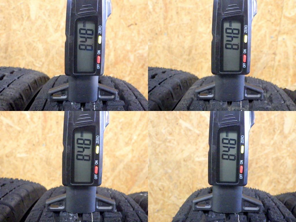 SP539 ◆ 製 約9部山イボ付き●BS W300●145 80R12 80 78NLT●4本