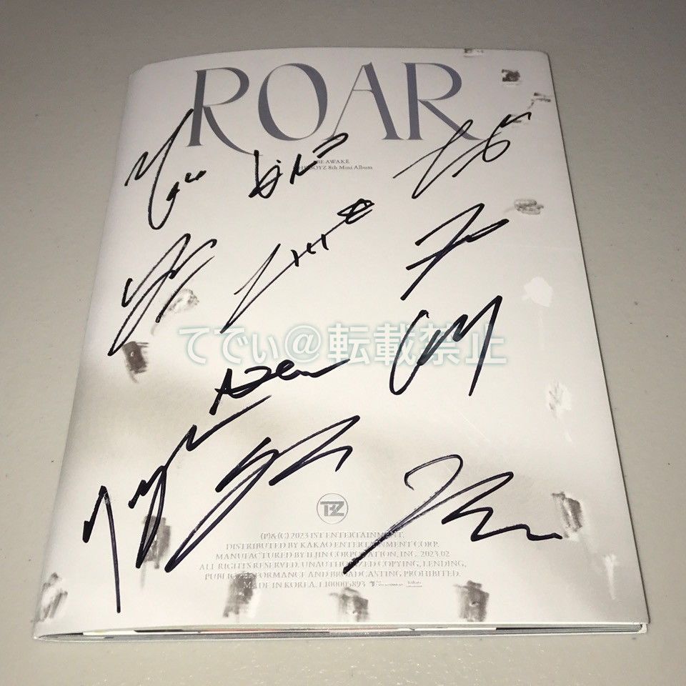 THE BOYZ 直筆サイン「BE AWAKE」REALIZE ver.CD THE BOYZ 直筆サイン「BE AWAKE」REALIZE ver.CDの通販 by てで
