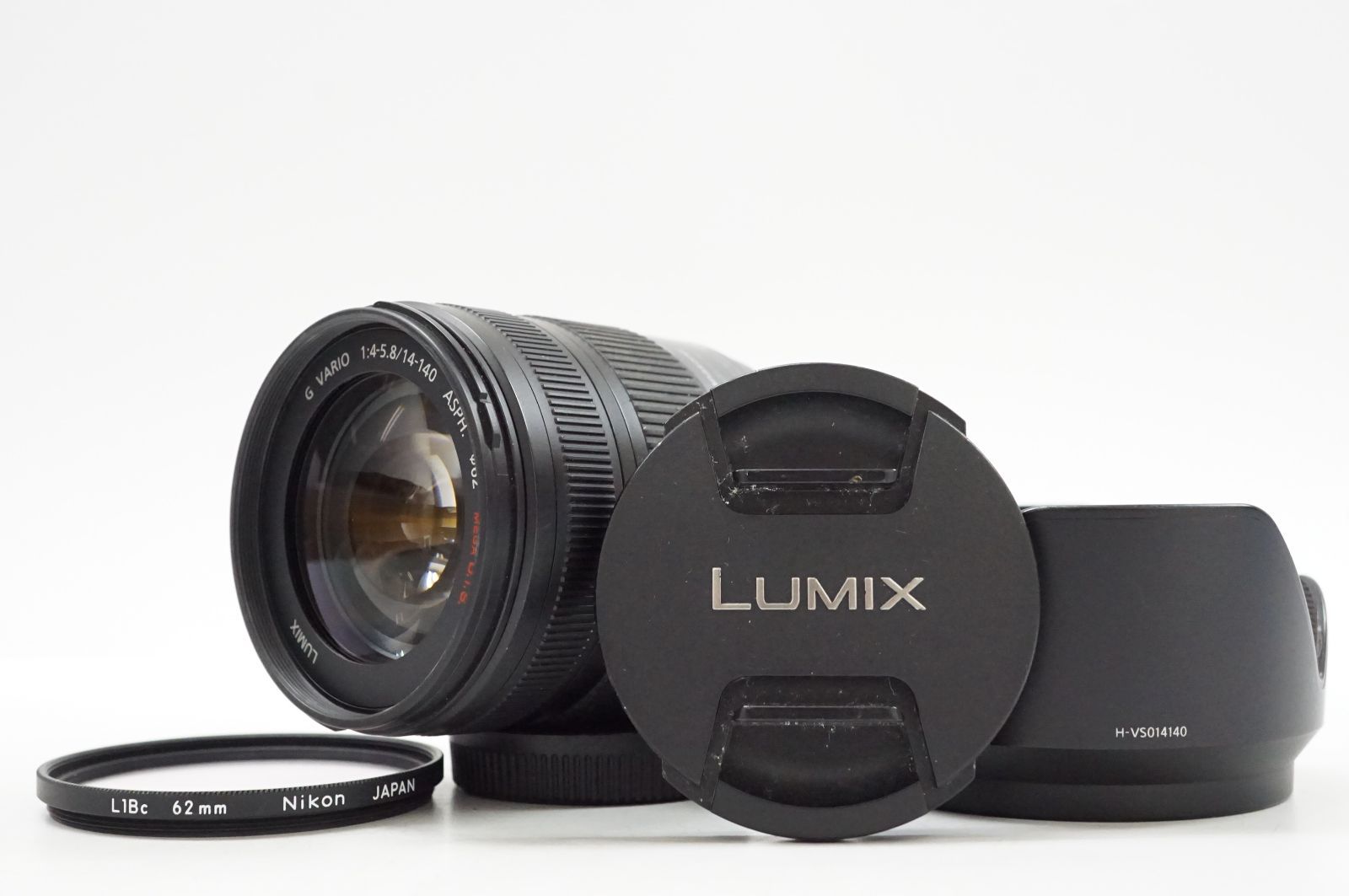 L031447-2)Panasonic H-VS014140 LUMIX G VARIO HD 14-140mm F4 望遠 