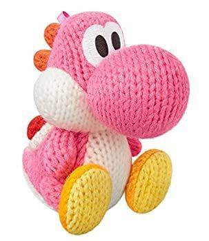 【中古-非常に良い】 amiibo アミーボ あみぐるみヨッシー ピンク ヨッシー ウールワールドシリーズ