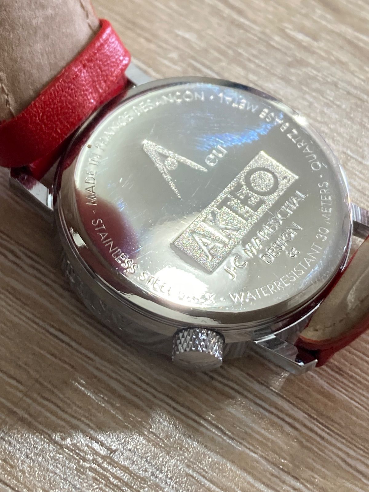AKTEO J-C MARESCHAL DESIGN 腕時計 稼働品・電池交換済 AKTEO J-C MARESCHAL DESIGN 腕時計 稼働品・電池交換済 - メルカリ