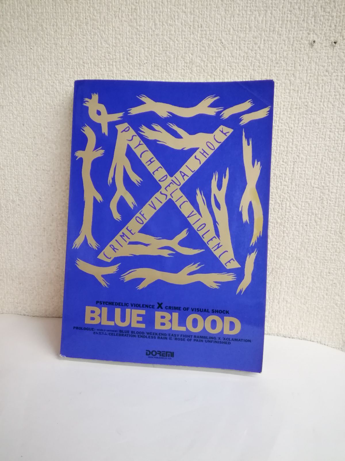 X BLUE BLOOD バンドスコア 楽譜