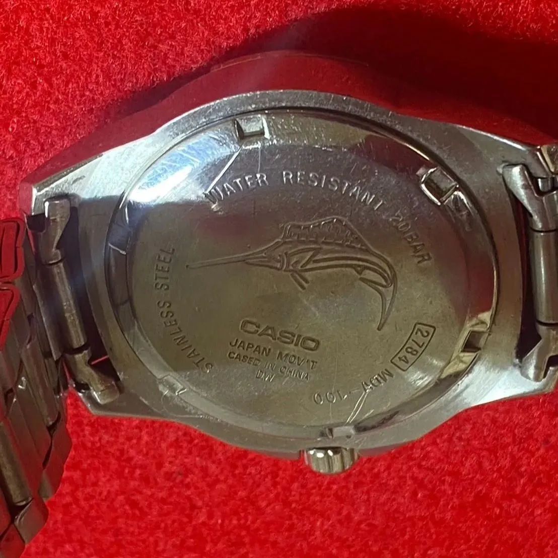 CASIO カジキダイバー MDV-100 WR 20BAR カシオ quartz メンズ 腕時計