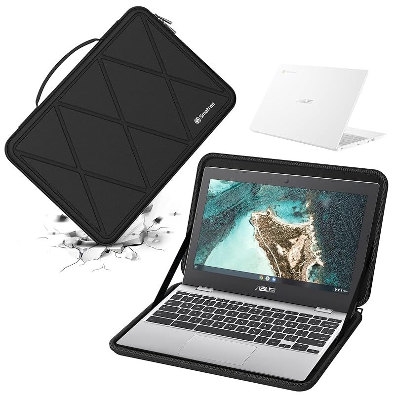 Smatree ハードEVA保護スリーブケース 11.6インチ ASUS Chromebook CX1 (CX1101)ラップトップ専用ハードケース 防水 360度耐衝撃(X8017)