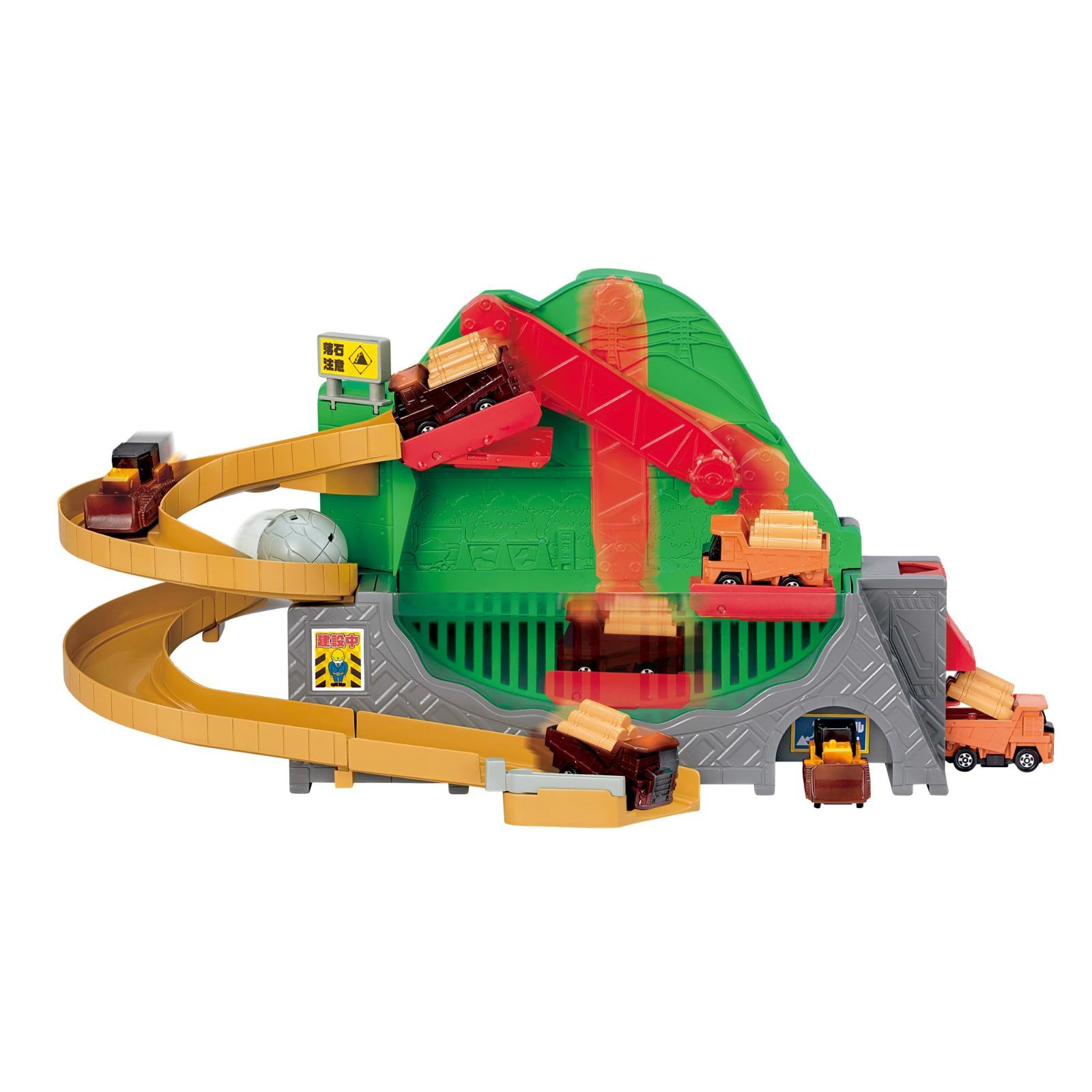 商品 パイロット おふろDEミニカー クレーンで運べ! 建設現場 ブルドーザーダンプトラックセット 3歳以上