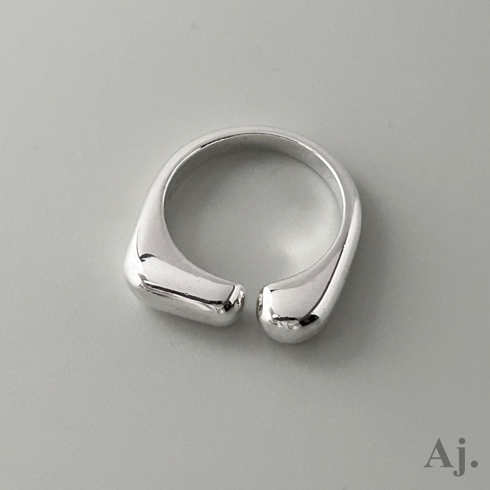 リング 指輪 Agnete 【アワビ貝】 Dinesen ヴィンテージ ? AG925 約 