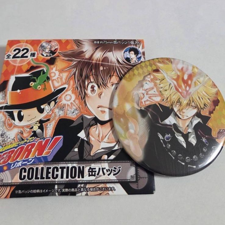 ジャンプフェスタ　リボーン　プリーモ　コレクション缶バッジ　原作　原画展 ジャンプフェスタ リボーン プリーモ コレクション缶バッジ 原作