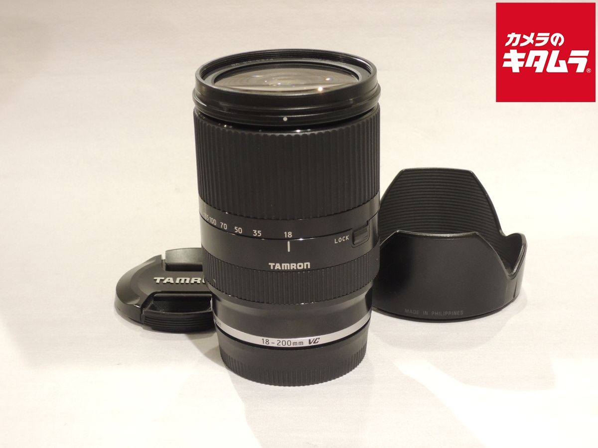 並品 タムロン 18-200mm F3.5-6.3 Di III VC ソニーEマウント用 ブラック