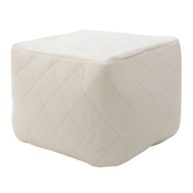 セルタン ダイヤモンドキルト ビーズクッション QUBE 四角 XLサイズ