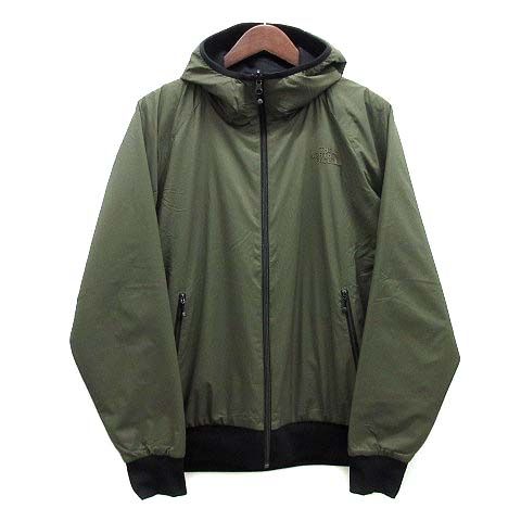 ザノースフェイス THE NORTH FACE リバーシブル テックエアー フーディ ジャケット パーカー ジップアップ NT61984 ニュートープ ブラック M