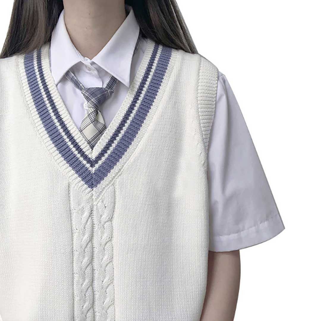 学生 制服 スクール ベスト 綿100 夏 Lサイズ ベスト | viasek.com.ar