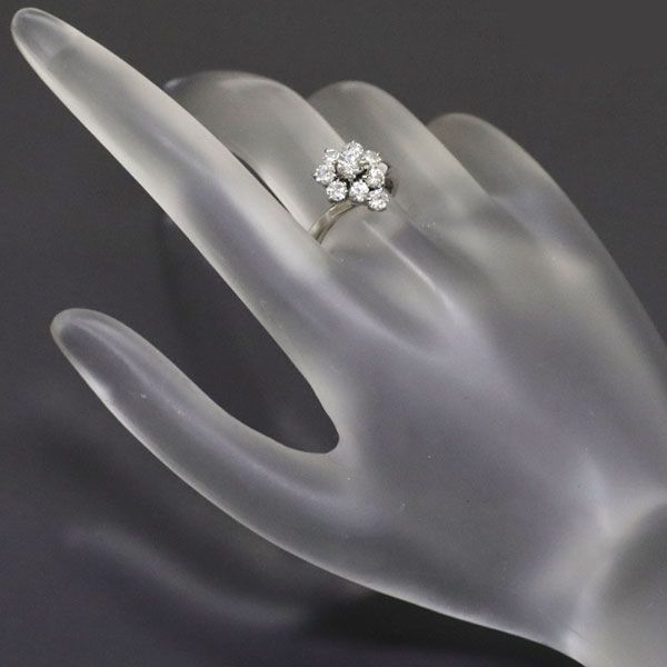 15/美品 田崎真珠 タサキ Pt900 ダイヤ計0.59ct リング 指輪 タサキ TASAKI リング 指輪 ダイヤモンド 0.36ct 約5号 Pt900 4.2g