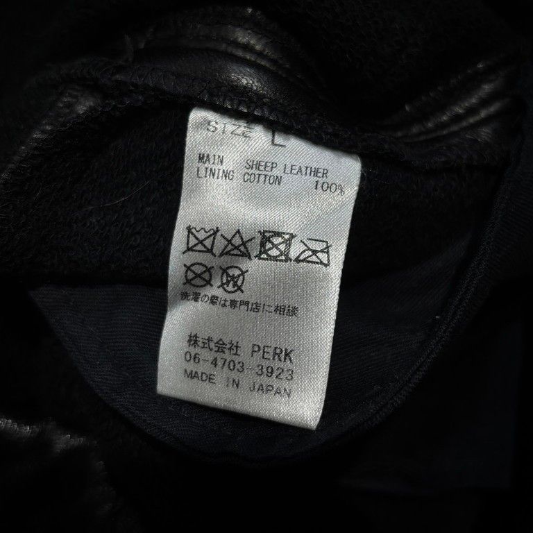 ink 18AW TOUGHER PANTS シープレザースウェットボンディングイージー
