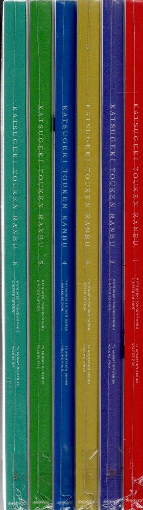 Blu-ray 活撃 刀剣乱舞 完全生産限定版 全6巻セット DMM特典