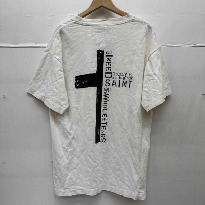 SAINT MICHAEL セントマイケル Tシャツ 半袖 21SS DENIM TEARS Print プリント Tシャツ SM-S21-0000-045