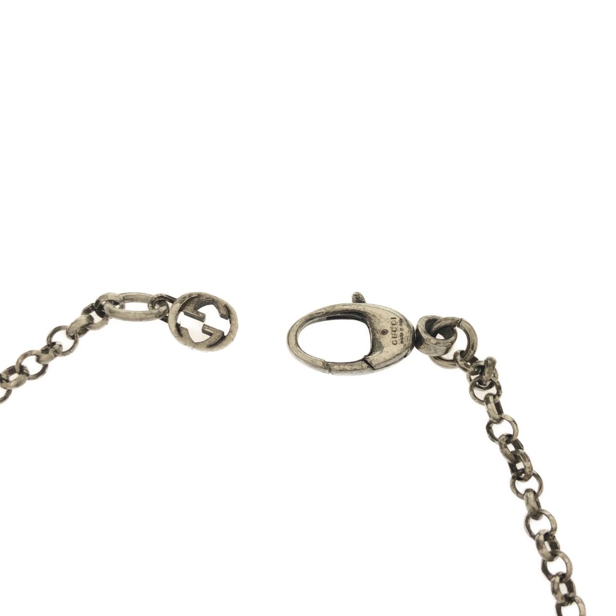 GUCCI グッチ ブレスレット キー カギ ダブルG 632207 シルバー Ag925  