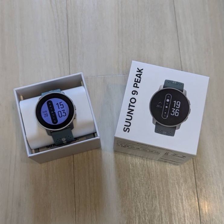 超美品保証書付】SUUNTO 9 Peak MOSS GRAY - メルカリ