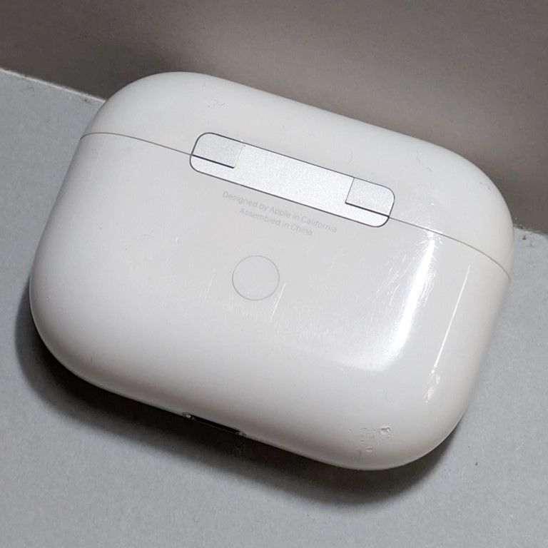 ２）動作確認済み 清掃済み Apple【 airpods pro 第1世代 新型 magsafe充電ケースのみ A2190 ファームウエア1.4.0 】 MLWK3J/A 第一世代 中古 - メルカリ