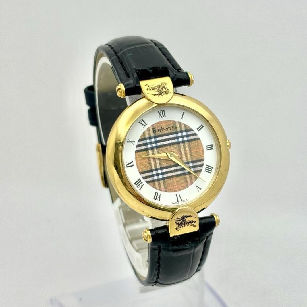 新品電池】Burberrys バーバリー ノバチェック メンズ 腕時計 - メルカリ