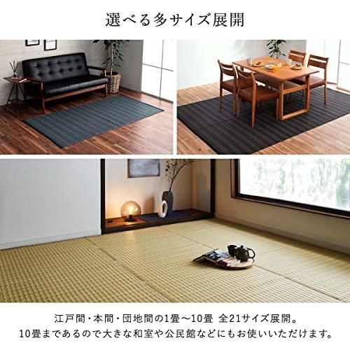 ネイビー 傷がつきにくく引っ掻き傷にも強い丈夫なPP素材で作ったカーペット