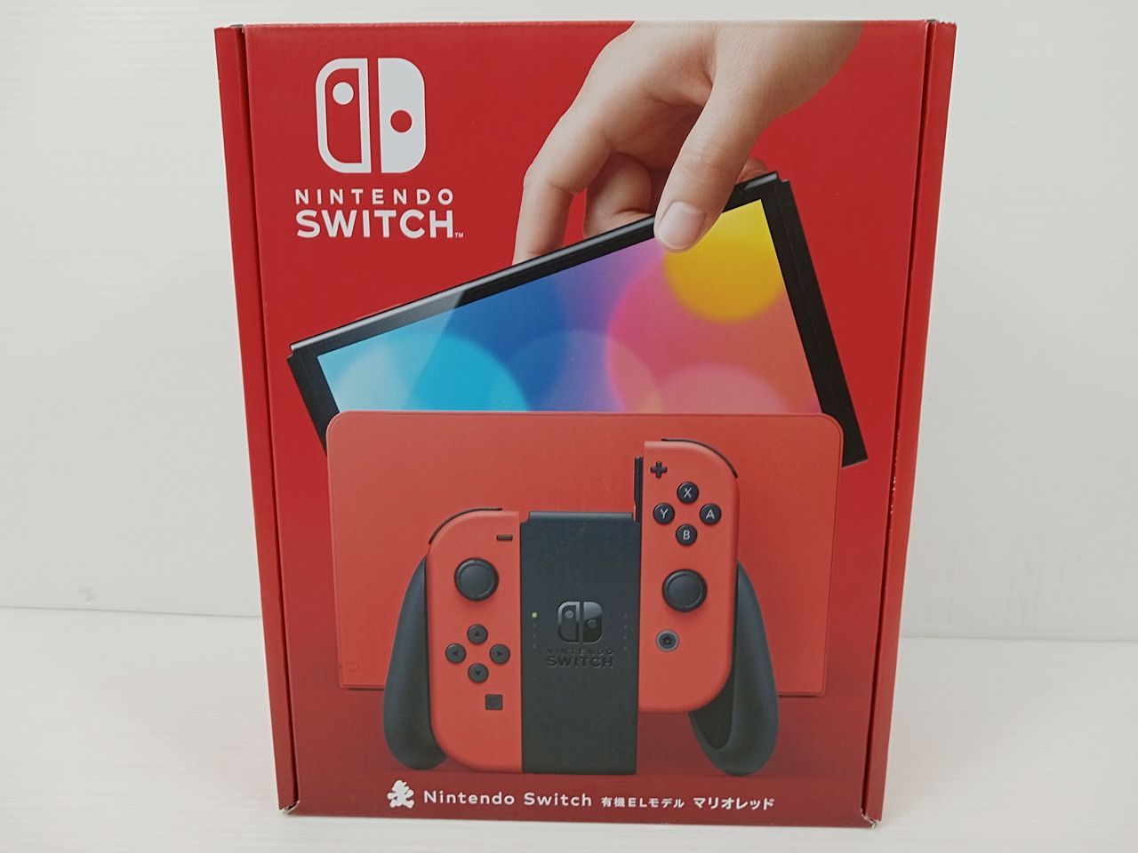 Nintendo 任天堂 Switch スイッチ 有機ELモデル マリオレッド 中古 未 