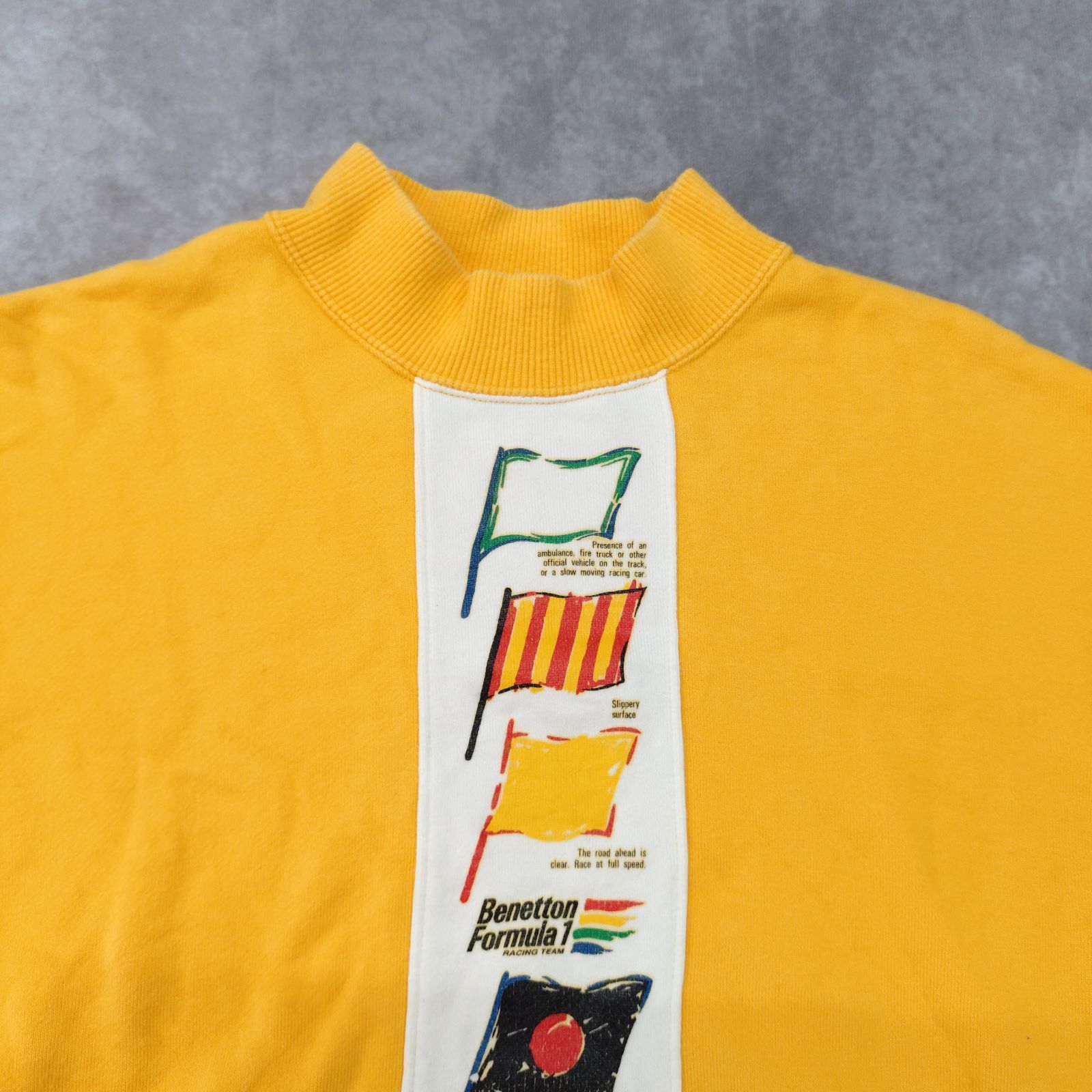 BENETTON Formula1 トレーナー Benetton Formula 1 M サイズ トレーナー RACING TEAM F1 TRADE