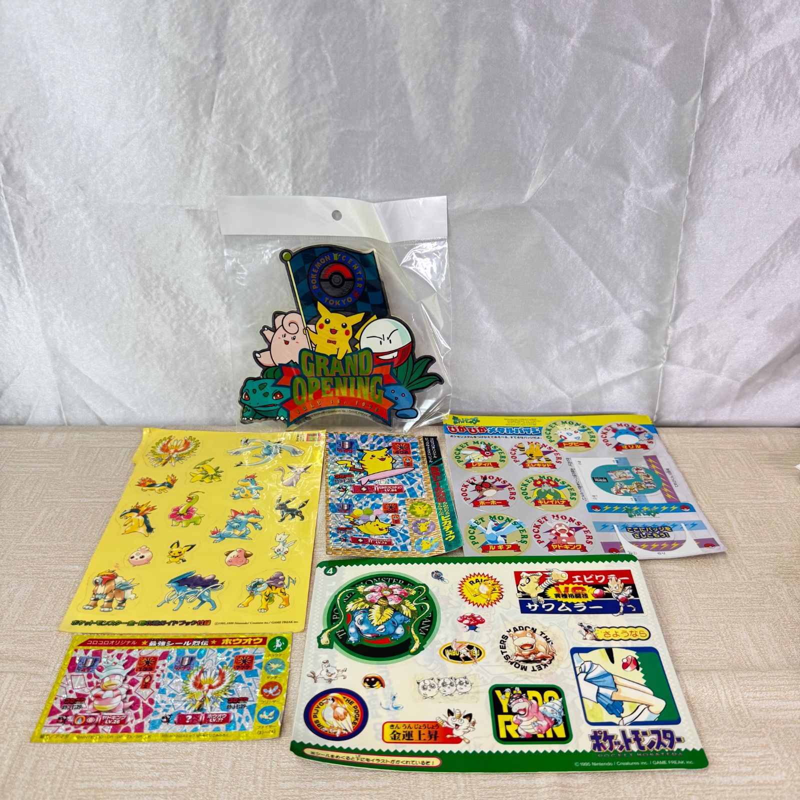 コレクター必見】ポケモン シール 1990年代 まとめ売り - メルカリ