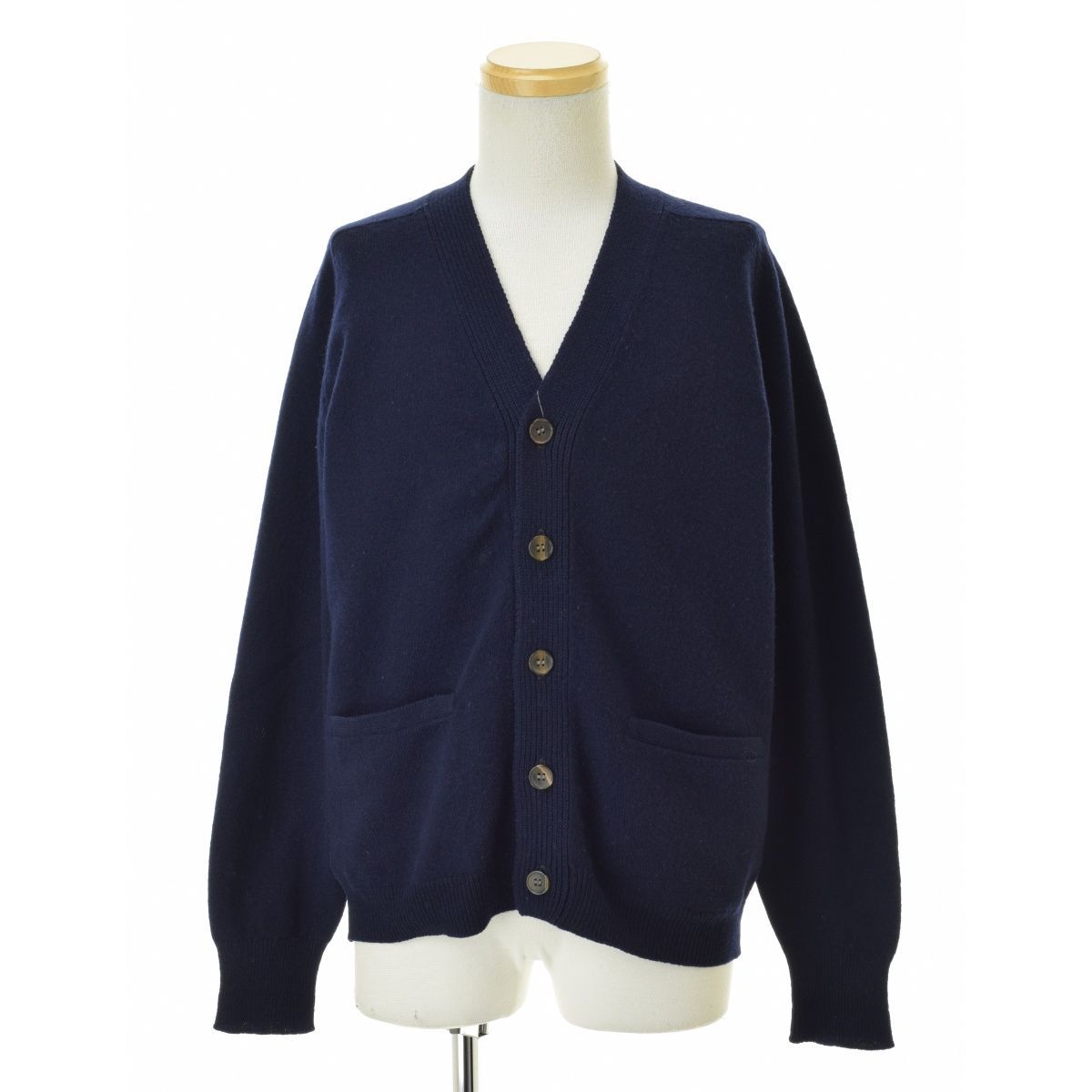 【美品】brooks brothers 80s カーディガン イングランド製 BROOKSBROTHERS】～80s イングランド製 ラムウールニット長袖